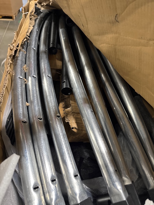 Photo 1 of ** VERY USED** ALTLER Trampoline 12FT 14FT Enclosure Net Outdoor Jump for Kids and Adults Round ASTM Approved Heavy-Duty Bounce Mat with Enhanced Weight Capacity