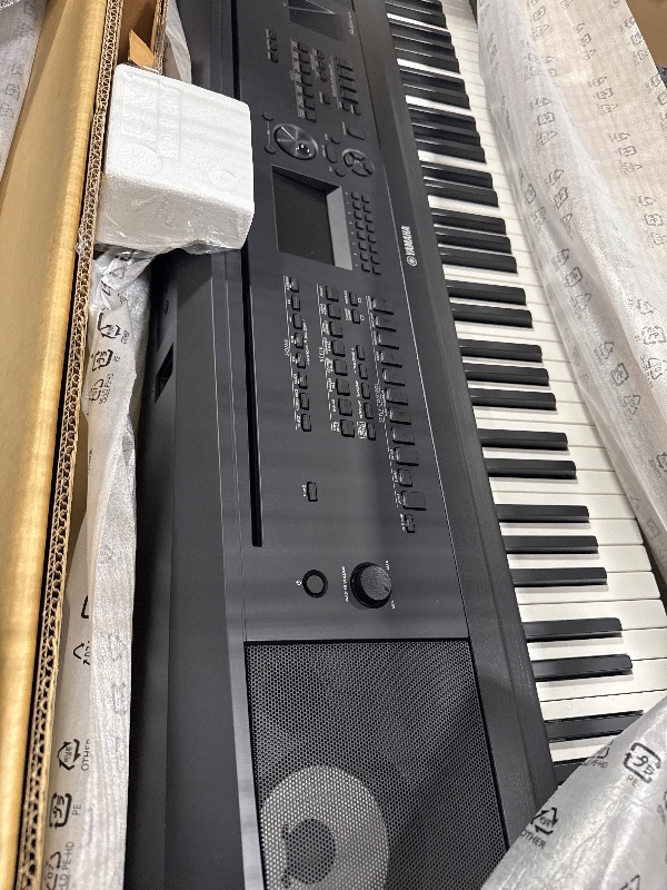 Photo 1 of ** BRAND NEW ITEM ** Yamaha DGX-670B, 88-Key Weighted Digital Piano with Sustain Foot Switch and Music Rest, Black - Furniture Stand Sold Separately