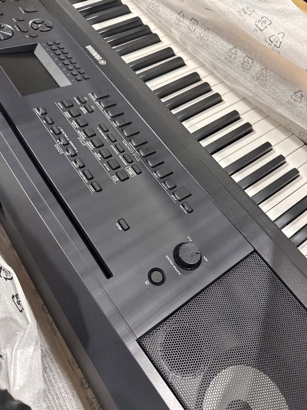 Photo 1 of ** BRAND NEW ITEM ** Yamaha DGX-670B, 88-Key Weighted Digital Piano with Sustain Foot Switch and Music Rest, Black - Furniture Stand Sold Separately