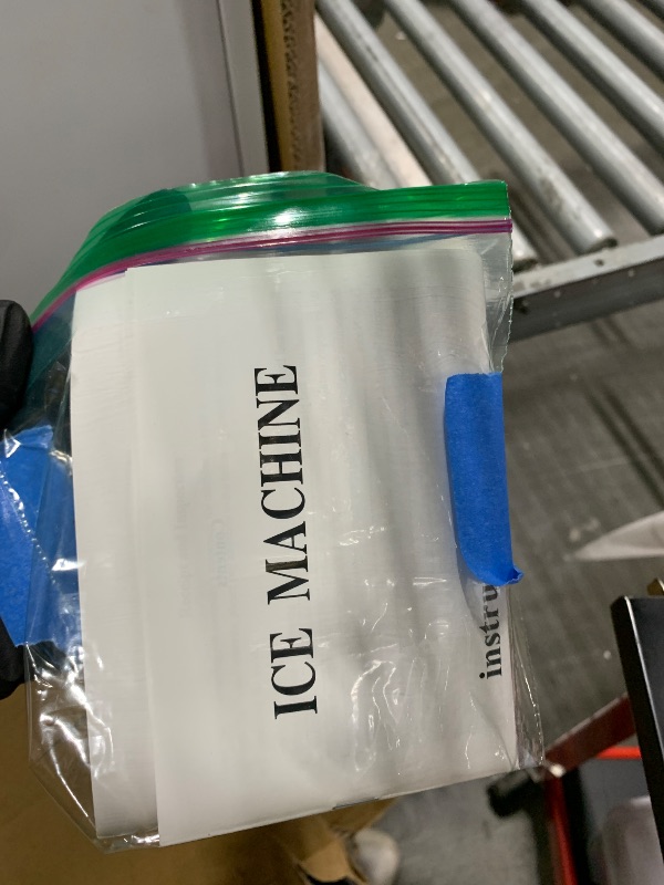 Photo 1 of ** VERY USED/ UNTESTED** Upgraded Commercial Ice Maker Machine, 110LBS/24H with 18LBS Bin Stainless Steel Automatic Operation Ice Machine for Home Bar, Include Water Filter, Scoop, Connection Hose