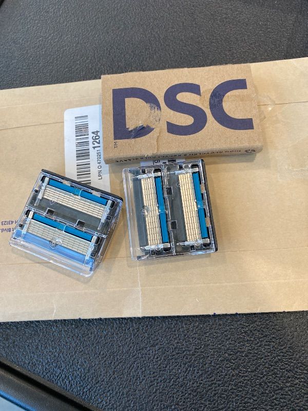 Photo 1 of *PARTIAL SET - ONLY 4 pcs*
Dollar Shave Club | 6 Blade Razor Refills (8 Pack) | 6 Stainless Steel Blades for a Close & Comfortable Shave