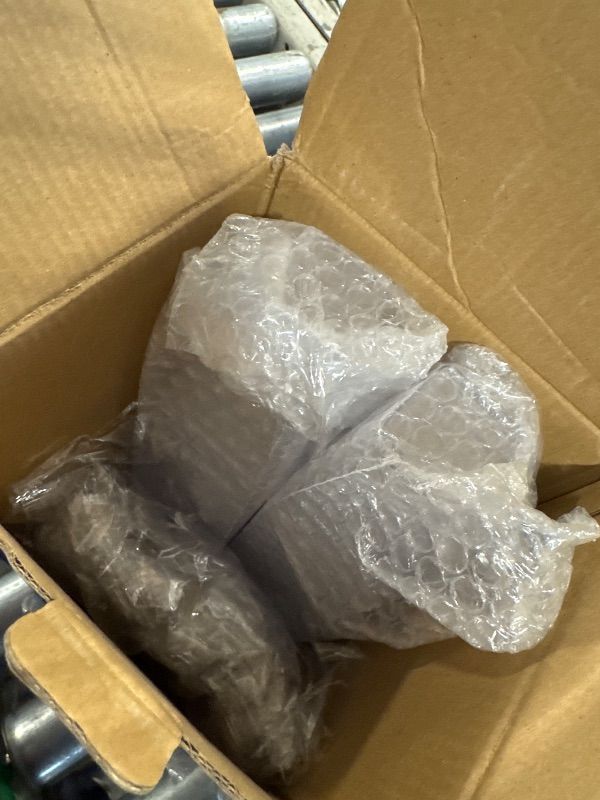 Photo 1 of ***missing lids****JOLLY CHEF 50 Pack 5 oz Plastic Dessert Cups with Lids and Spoons, Yogurt Parfait Appetizer Cup for Party, Clear Mini Dessert Shooter for Pudding Fruit Trifle Ice Cream