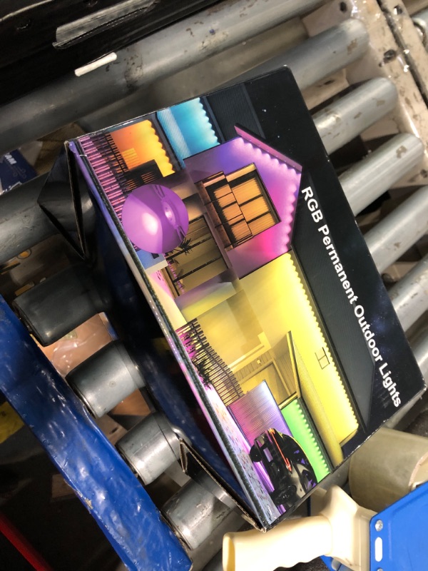 Photo 1 of *USED*
Outdoor Lights for House, 200ft Smart RGB LED Lights Outside with 16 Million DIY Colors, IP67 Waterproof Eternity Eaves Lighting for Christmas Halloween Holiday Daily Decorations