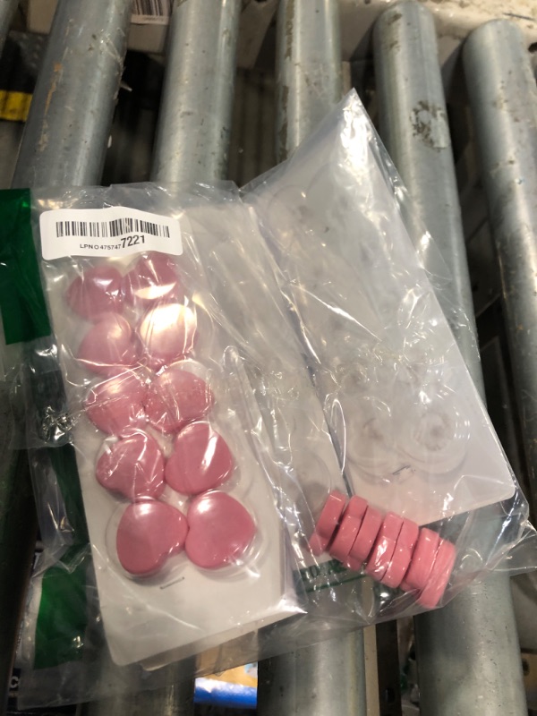 Photo 1 of **MISSING PARTS**
PYJLBX 40PCS Fridge Magnets - Mini Heart Refrigerator Magnets - Heavy Duty Strong Magnets for Whiteboard, Map & Locker, Cute Pink Small Decorative Magnet for Classroom, Kitchen, Office, Home, Cabinet