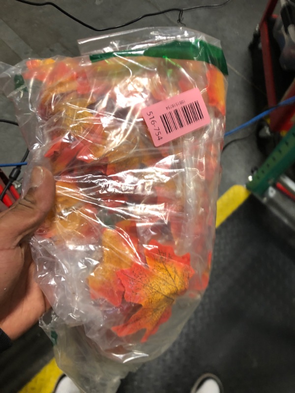 Photo 1 of **SIMILAR NOT EXACT**
AinDen 300Pcs Artificial Maple Leaves, Faux Fall Leaves for Autumn Decorations, Halloween, Thanksgiving, Table Scatter, Crafts, Wedding & Party Decor