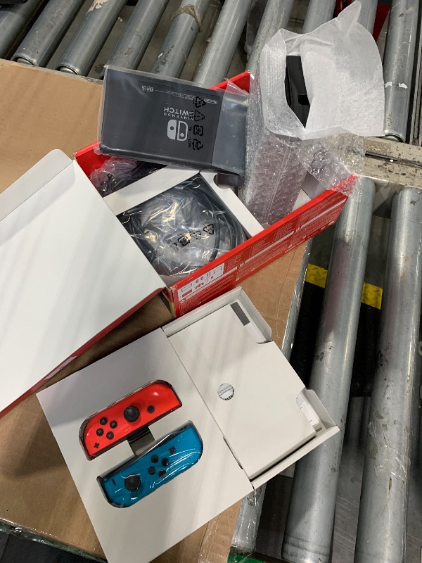 View 3 of Nintendo Switch™ with Neon Blue and Neon Red Joy?Con™