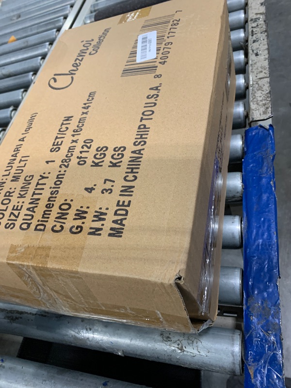 Photo 1 of Chezmoi Collection Lunaria 3-Piece Washed Patchwork Cotton Quilt Set - Soft Lightweight Breathable Reversible Floral Quilted Bedspread for All Seasons. King Size