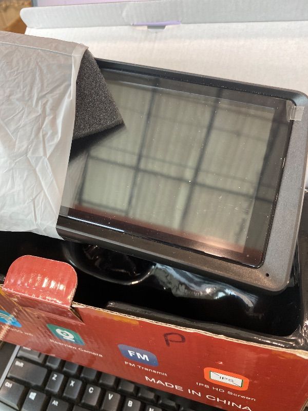 Photo 1 of *UNTESTED*
Apenet Wireless CarPlay Screen with 2K Dash Cam, 8.1" Portable Touchscreen Car Stereo with CarPlay & Android Auto, 1080P Backup Camera, Voice Control, Bluetooth, Mirror Link, GPS Navigation