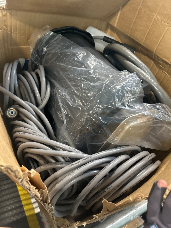 Photo 1 of Giraffe Tools Wall Mounted Pressure Washer Essential with Upgraded 1800W Motor, Max 2900 PSI, 2.2 GPM Electric Power Washer with 100ft Retractable Pressure Hose, Automatic Rewind, Any Length Lock