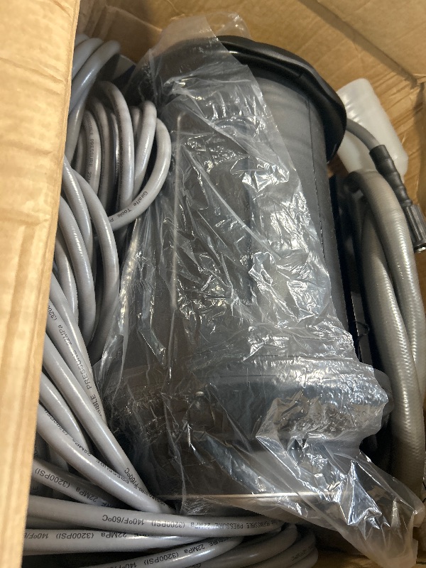 Photo 1 of Giraffe Tools Wall Mounted Pressure Washer Essential with Upgraded 1800W Motor, Max 2900 PSI, 2.2 GPM Electric Power Washer with 100ft Retractable Pressure Hose, Automatic Rewind, Any Length Lock