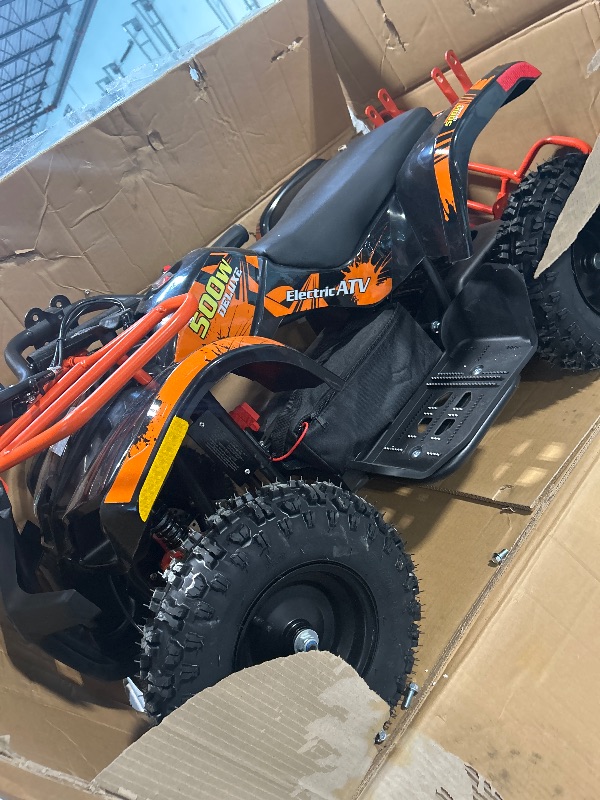 Photo 1 of ****SIMILAR ITEM****
X-PRO Panther 200 Sports ATV with LED Headlights Automatic Transmission with Reverse, Big 23"/22" Tires! (Orange)