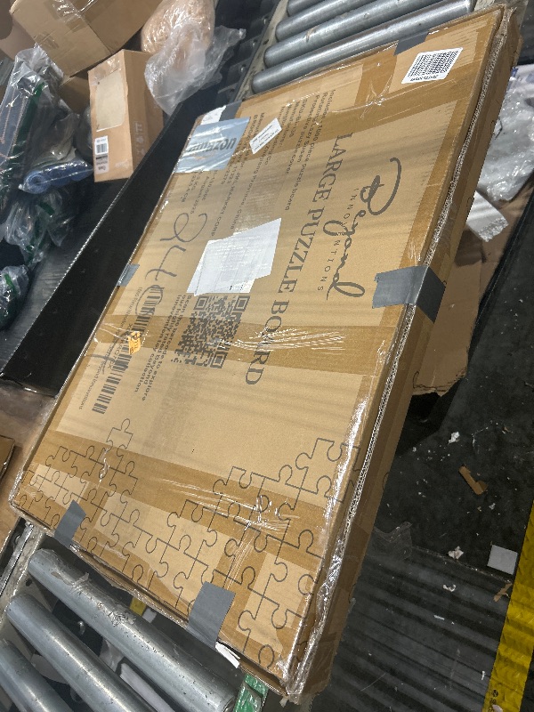 Photo 1 of 1000 Piece Rotating Puzzle Board with Drawers and Cover - 4 Drawers, Wooden Jigsaw Puzzle Table | 30” X 22”| Jigsaw Puzzle Board - Portable Puzzle Tables for Adults and Kids by Beyond Innoventions