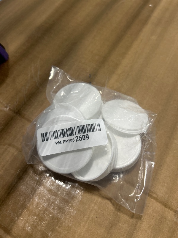 Photo 1 of (6-Pack) Calvana 53mm Reusable Water Jug Caps, Lids for 3 and 5 Gallon Water Jug, Water Bottle Cover Screw Top, Compatible with American Maid Plastic Water Bottles and Jugs Ranging, PP Material, White