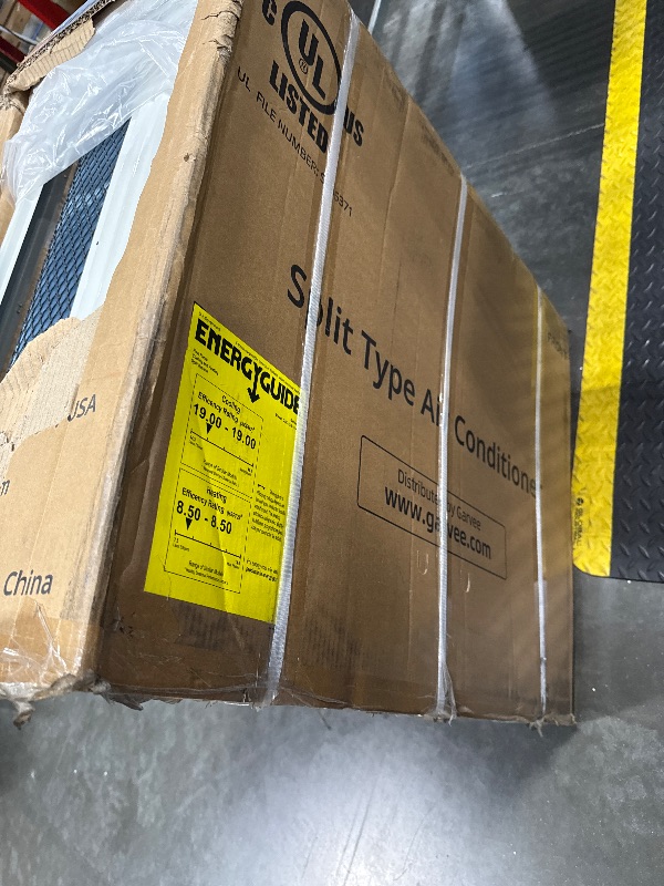 Photo 1 of **Missing upper part, partial set**Garvee 9000 BTU Mini Split AC/Heating System, 19 SEER2 Inverter Split System Air Conditioners, Ductless Wall Mount Heat Pump, AC Unit Cool Up to 450 Sq. Ft, Installation Kits, 115V