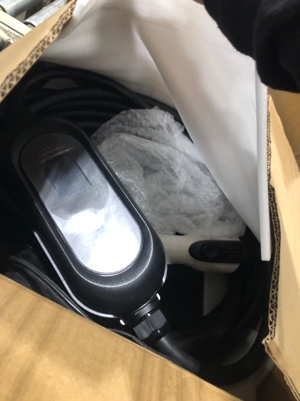 Photo 1 of **40 Amps**
TopAutoGear Level 2 EV Charger, 50Amp Portable Electric Car Charger Fit for SAE J1772 EV 220V-240V NEMA 14-50 Plug,25FT Cable with Delay Timer Function for The Home Use and Ourdoor Charging