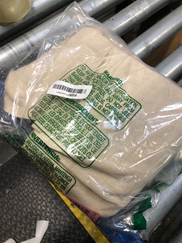 Photo 1 of Solino Home Natural Linen Tablecloth 60 x 120 Inch - 100% Pure Linen Table Cloth for Rectangle Tables - Fete, Machine Washable Tablecloth for Christmas, Holiday, New Year