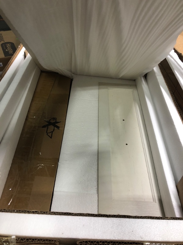 Photo 1 of **ASSEMBLY INSTRUCTIONS INCLUDED**
Huuger Nightstand with Charging Station, 3 Drawer Night Stand Set of 2, 22 Inch Wider Side Table with Storage, Farmhouse Nightstand with Vintage Handles, Thicken Base, for Bedroom, Distressed White