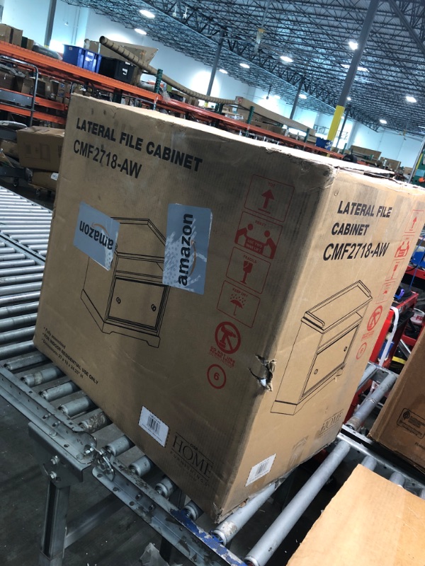 Photo 1 of *USED*
OSP Home Furnishings Country Meadows Lateral File Cabinet with Top Shelf, Antique White