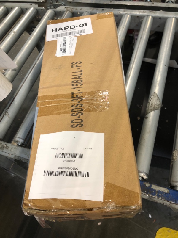 Photo 1 of [ Remote Control & 12 Modes ] 3 Ft Christmas Tree with Timer 50 Warm White & Multi Color Lights, 15 DIY Ornaments 3D Star Topper - Artificial Small Pink Christmas Tree for Home Indoor Tables - Pink