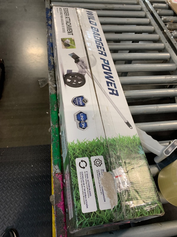 Photo 1 of *Missing peices/look at pic* Wild Badger Power Edger Lawn Tool 9" 2T Cutting Blade Lawn Edger Attachment up to 2.2" Depth