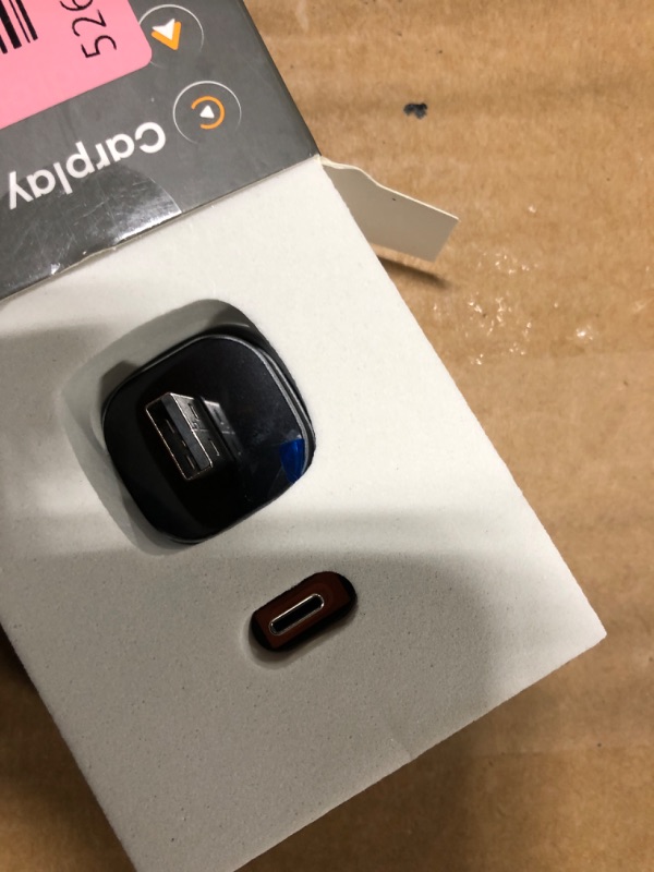 Photo 1 of ?2026 Upgarded? Wireless CarPlay Adapter for iPhone, Mini USB Design for Cars with Wired CarPlay, Fast Connection,5.8GHz WiFi,No Delay, Compatible with iOS 10+ & iPhone 6+, USB/Type C,Plug and Play