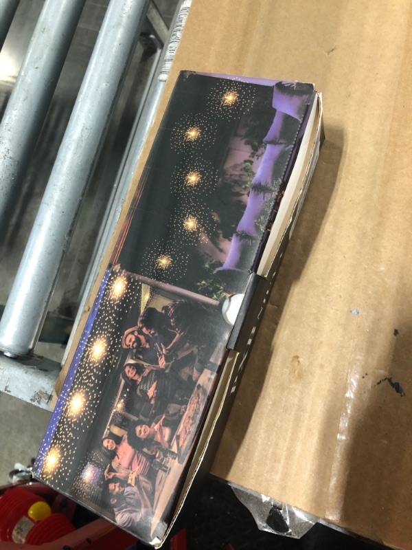 Photo 1 of 5 Pack Solar Starburst Sphere Lights, 200 LED Firework Light, 8 Modes Dimmable Waterproof Hanging Copper Wire Fairy Light for Patio Parties Halloween Christmas Decor (Warm White)