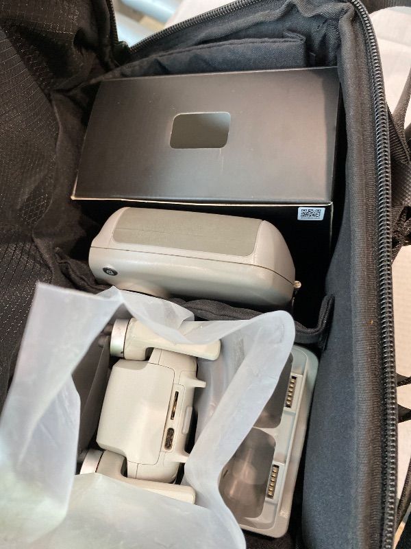 Photo 1 of **MISSING PARTS UNKNOWN**
DJI Mini 5 Pro Fly More Combo Plus with DJI RC 2, Drone with Camera, 1-Inch CMOS, 4K Drone for Beginners, Obstacle Sensing, ActiveTrack 360°, 225° Gimbal Rotation, Extended Battery Life