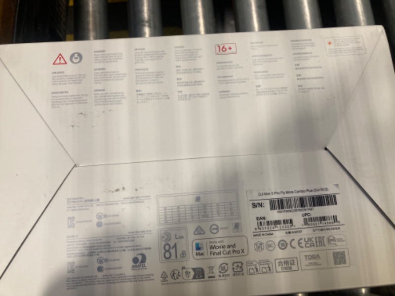 Photo 1 of **MISSING PARTS UNKNOWN**
DJI Mini 5 Pro Fly More Combo Plus with DJI RC 2, Drone with Camera, 1-Inch CMOS, 4K Drone for Beginners, Obstacle Sensing, ActiveTrack 360°, 225° Gimbal Rotation, Extended Battery Life