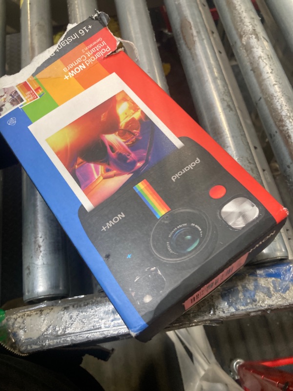 Photo 1 of Polaroid Now+ 2nd Generation I-Type Instant Film Bluetooth Connected App Controlled Camera - Black (9076)