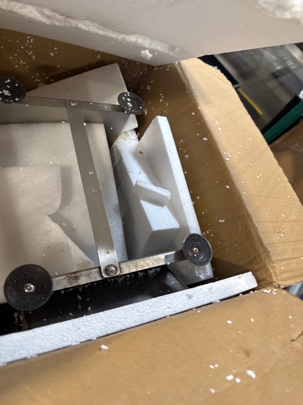 Photo 1 of *MINOR DAMAGE - USED*
Newhai 0-10mm Commercial Onion Slicer Potato Chips Sweet Potato Tomato Slicing Machine Electric Cabbage Shredder Machine Vegetable Fruit Processor 0-0.4’’ Stainless Steel