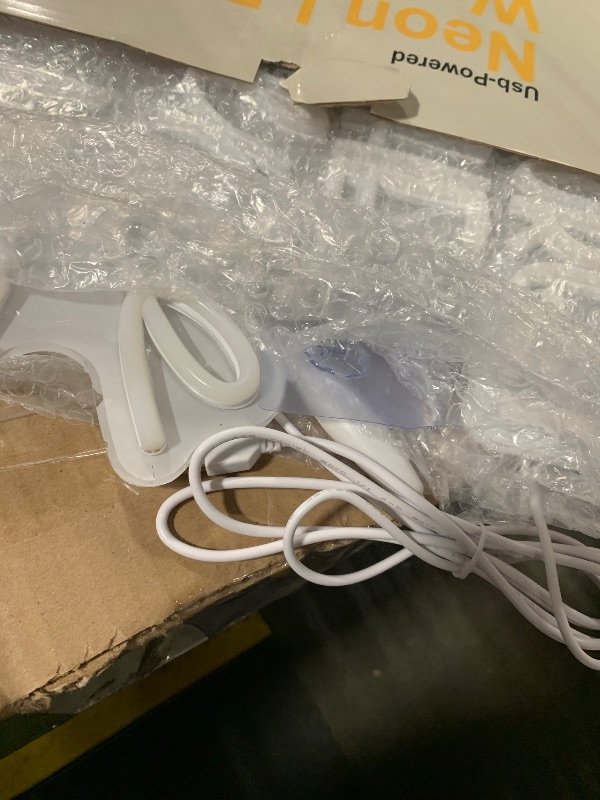 Photo 1 of LIUOZHTEA Never Forget The Difference You Make Neon Sign Cool Dimmable Led Letters Light Up Sign USB Powered Warm White Neon Light for Bedroom Study Room Bar Shop Man Cave(16.5 * 12.6In)