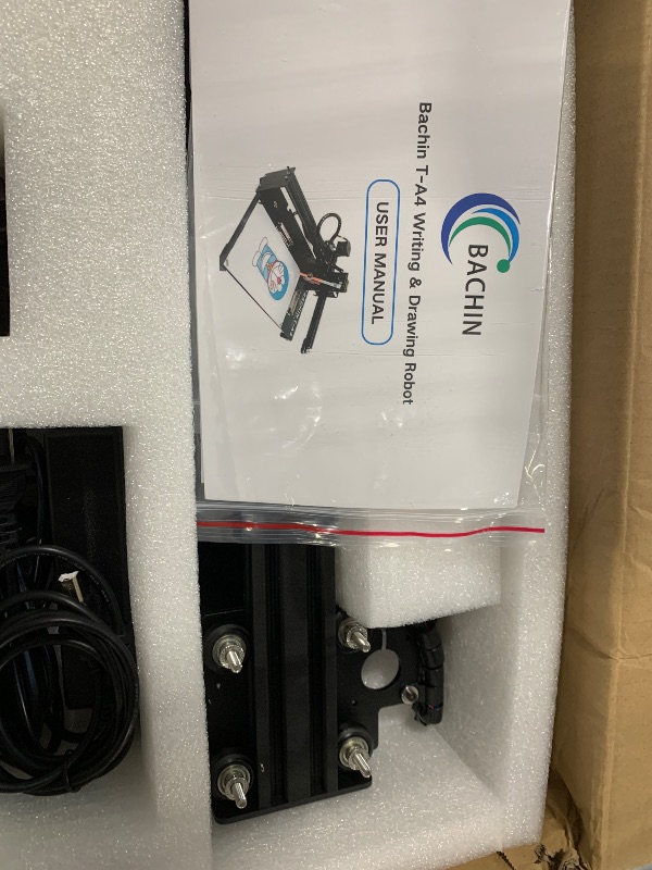 Photo 4 of BACHIN CNC Router Drawing Robot Kit, Pen Plotter & Handwriting Machine?XYZ Plotter iDraw Hand Writing Robot Kit Open Source for Maker, Working Area A4