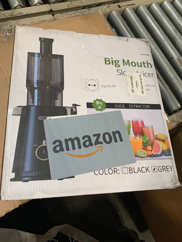 Photo 1 of *USED*
Cold Press Juicer, ECOSELF Juicer Machines with Large Feed Chute Fit Whole Fruits & Vegetables, Self Feeding for Juice Extractor Machine, Easy to Clean and Assemble, High Juice Yield