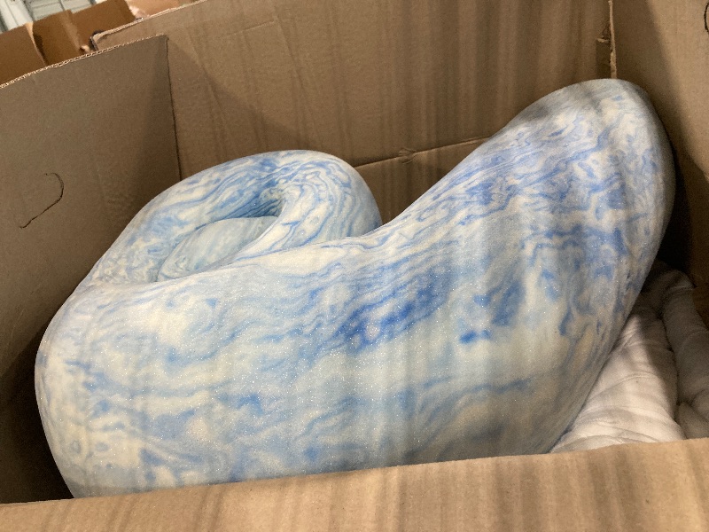 Photo 1 of ***SIZE UNKNOWN***Amazon Basics Cooling Gel-Infused Memory Foam Mattress Topper, CertiPUR-US Certified, 3 inches, 