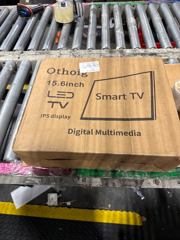 Photo 1 of othoig 15.6 Inch Small Smart TV Full HD 1080P IPS,Compact Flat Screen Smart TV with Built-in APP,Digital ATSC Tuner,HDMI/USB/VGA Inputs,12V Car Charger Small Smart tv for Kitchen,Bedroom,RVs,Camper