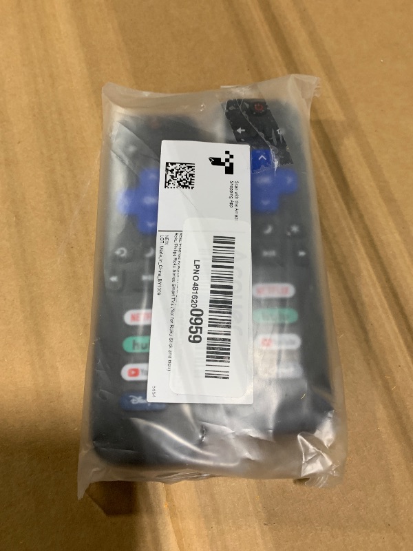 Photo 1 of (Pack of 2) Replacement Remote Control Only for Roku TV, Compatible for TCL Roku/Hisense Roku/Onn Roku/Sharp Roku/Element Roku/Westinghouse Roku/Philips Roku Smart TVs (Not for Roku Stick and Box)