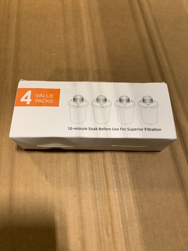 Photo 1 of (4 Pack) Dog Water Fountain Filters-Replacement Filters for Lesotc Dog Water Bowl Dispenser, High-Efficiency Activated Carbon Cartridges for Safer, Cleaner Pet Drinking