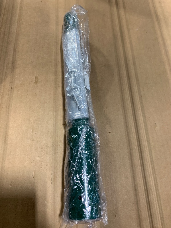 Photo 1 of 14.8" Christmas Tree Height Extender with 3 Fixing Screws,Christmas Tree Riser Fit 0.5-1.57 Inch Tree Poles,Make Xmas Tree Taller for 4.5Ft to 6.5Ft Artificial Trees Xmas Seasonal Indoor Decor,Green