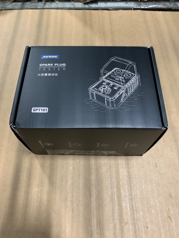 Photo 2 of Spark Plug Tester Dual Holes, Automotive Engine Ignition Coil Tester 0-6000rpm Working Frequency, Car Spark Tester Tool with Protective Cover for 12V Gasoline Vehicles