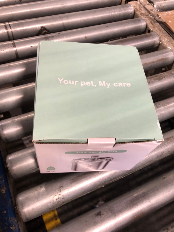 Photo 1 of ***CORRECT ITEM****Homtyler Cat Water Fountain, Stainless Steel Pet Water Fountain for Cats Inside, 3 Filters&Ultra-Quiet Pump, 2.2L/73oz Automatic Dog Dispenser Water Bowl, Multiple Pets Water Fountain