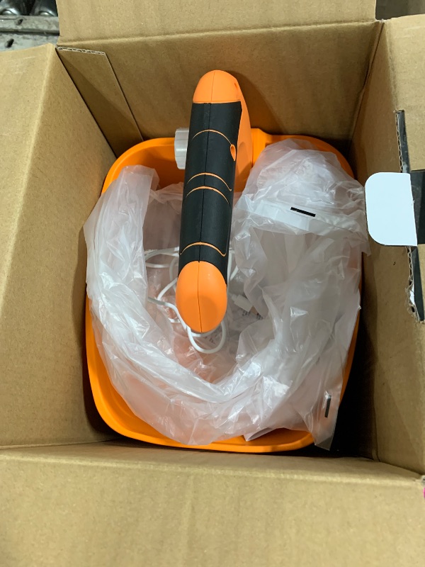 Photo 1 of **UNTESTED**
nichro Seed Spreader, USB Rechargeable Handheld Grass Seed Spreader, Fertilizer Spreader with 8 Seed Settings & 6 Speed Levels, Lawn Spreader for Seed, Feed, Weed, and Salt (Battery Included)