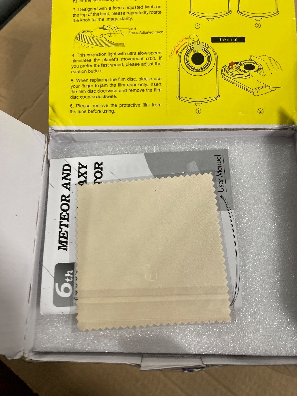 Photo 1 of [6th Gen Upgraded] Meteor Galaxy Projector, 13 in 1 Planetarium Star Projector Galaxy Night Light with Realistic Starry Sky Constellation Nebula for Kids Bedroom Living Room Ceiling Decor