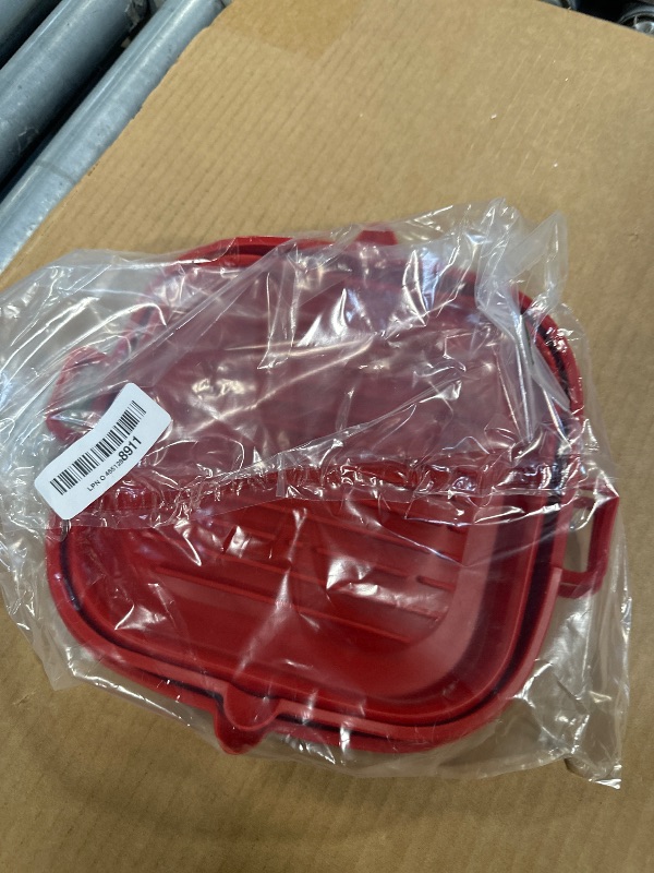 Photo 1 of [2 Pack] Silicone Air Fryer Liners Square - Reusable Airfryer Basket - Easy to Clean Air Fryers Pot for 5.8 to 8 Qt Large Air Fryer Baking Tray Oven Accessories, 8.5 Inch