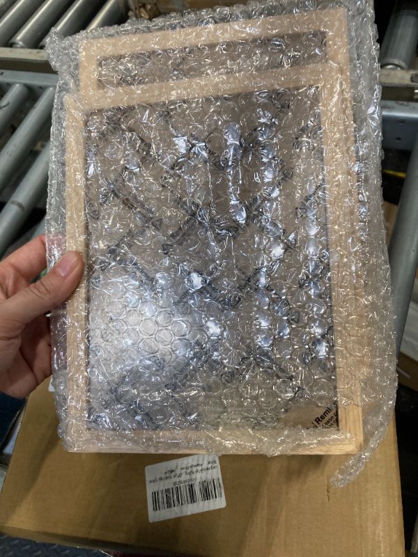 Photo 1 of ***SIMILAR ****  6x8 Picture Frame with Polished Plexiglass - Set of 2 - Use as 3x5 Frame with Mat or Display 6x8 Photo Without Mat - Galleria Collection - Picture Frames for Tabletop and Wall - Black