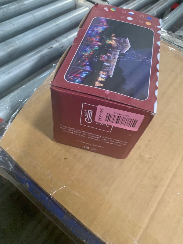 Photo 1 of ***SEE ACTUAL IMAGE***  LED Christmas Lights with 180Drops, 82ft 12 Modes Multicolor Fairy String Lights with Timer Dimmable, Waterproof Twinkle Lights for Christmas Indoor Outdoor Holiday Wedding Party Eaves Decorations