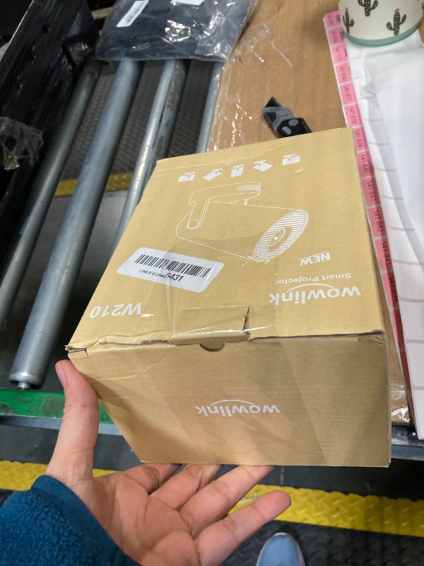 Photo 1 of [Built-in Apps & 2025 Upgraded] Mini Projector with WiFi 6 and Bluetooth 5.4 Support 4K 1080P Auto Keystone 180° Rotatable Projector Portable Compatibile with HDMI/TV Stick/Memory Stick/Laptop, White