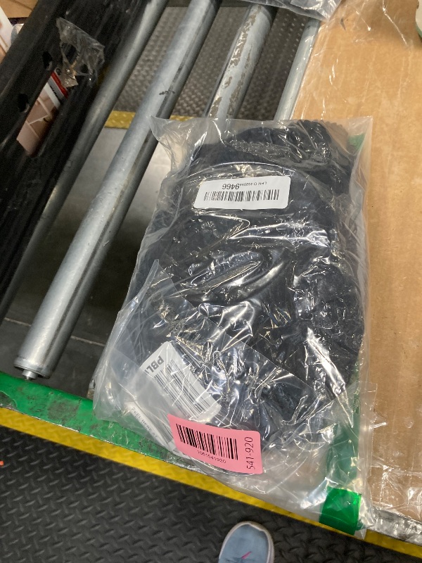 Photo 1 of ***MISSING PARTS*** Stretch Fabric Table Top Cap Cover, fits 6' Tables, Spandex Table Covers Washable Elastic Universal Rectangle Tablecloth Protector for Indoor Outdoor Party Picnic Wedding, Black, 30" W x 72" L