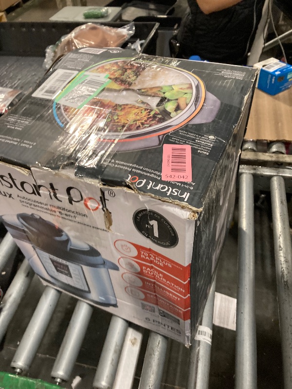 Photo 1 of ***VERY USED***Instant Pot Lux 6-in-1 Electric Pressure Cooker, Sterilizer Slow Cooker, Rice Cooker, Steamer, Saute, and Warmer, 6 Quart, 12 One-Touch Programs