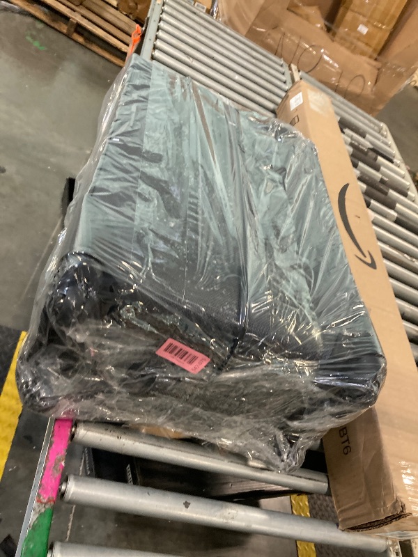 Photo 1 of ***THE LARGE SUITCASE IS MISSING.*** SwissGear Sion 3-Piece Set, Softside Expandable Luggage – 21 Inch Carry-On & 25 & 29 Inch Checked Suitcases with 360 Degree Wheels & Retractable Handless – Dark Gray