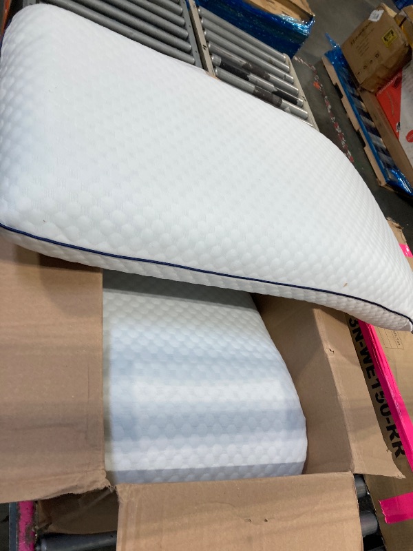 Photo 1 of ***SIMILAR PRODUCT*** WEEKENDER Gel Memory Foam Pillow - King Size - 2-Pack - Medium Plush Feel - Neck & Shoulder Support - For Back, Side, & Stomach Sleepers - Home, Hotel, & Hospital Essentials